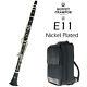 Brand New BUFFET E11 Bb Clarinet withNickel Plated Keys Ships FREE Worldwide