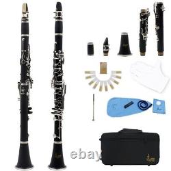 Brand New Woodwind Instrument 1612g 17 Keys Bakelite Clarinet Colourful