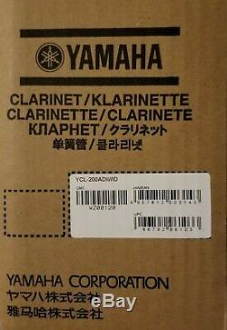 Brand New Yamaha YCL-200ADII Advantage Bb Clarinet