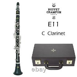 Buffet Crampon E11 Clarinet in C BC2201-2-0W Brand New