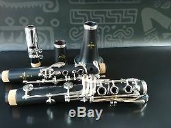 Buffet Crampon E11 Silver keys Wood Bb Clarinet- Intermediate (Packback Case)