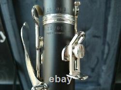 Buffet Crampon E12F Wood & Silver keys Bb Clarinet Professional(Backpack case)