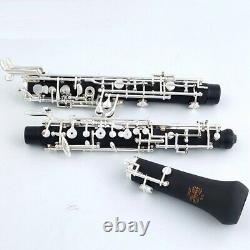 C Key Oboe Automatic Style Silver Plated Keys Clarinet Sib Bassoon Band Flute