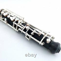 C Key Oboe Automatic Style Silver Plated Keys Clarinet Sib Bassoon Band Flute