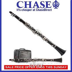 Chase 77C-SC Clarinet in Bb Brushed Body Complete Student Outfit B Stock#