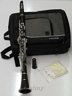 Chase 77C-SC Clarinet in Bb Brushed Body Complete Student Outfit B Stock#