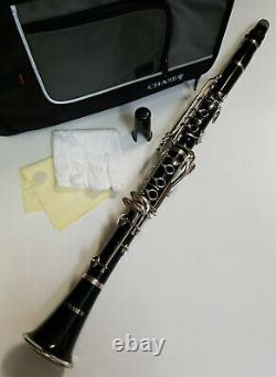 Chase Clarinet in Bb Chase 77C-SC Shiny Body Full Student Starter Outfit