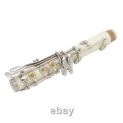 Clarinet 17 bB Flat Soprano Binocular Clarinet Woodwind Instrument+ Q3K0