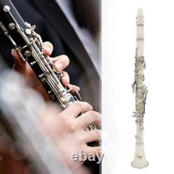 Clarinet ABS 17 Key bB Flat Soprano Binocular Clarinet with Accessories