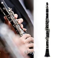 Clarinet ABS 17 Key bB Flat Soprano Binocular Clarinet with Accessories