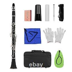 Clarinet Ab 17 Key Bb Flat Soprano Binocular Clarinet With Cork Grease vn