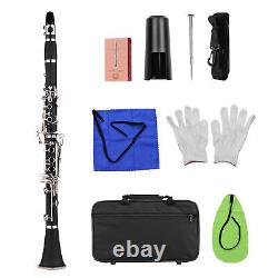 Clarinet Bb with Accs ABS 17 bB Flat Soprano Binocular Clarinet Set K1R6