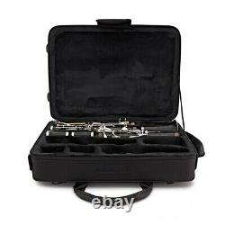 Clarinet In A Ebony Body with Double Soft Case Model Odyssey OCL3500A Premiere