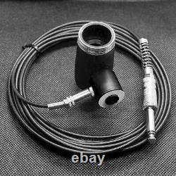 Clarinet Pickup Microphone Black with Volume + 65mm Clarinet Barrel & 5m Cable