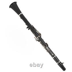 Clarinet Set 17 Key Bb Cleaning Cloth Reed Screwdriver Box InstrumentBlac