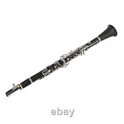 Clarinet Set 17 Key Bb Cleaning Cloth Reed Screwdriver Box InstrumentBlac