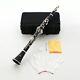 Clarinet Set Body 17 Keys B ABS Resin Tube Body Wind Instrument for Practice New