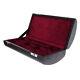 Clarinet Wooden Leather Carrying Case with Cloth Bag for Woodwind Instrument