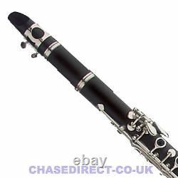 Clarinet in Bb Chase 77C-SC Brushed Body Complete Student Starter Outfit NEW