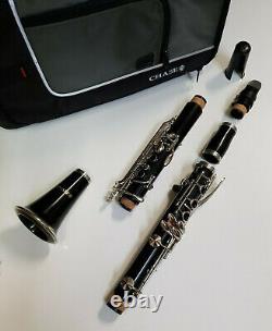 Clarinet in Bb Chase 77C-SC Shiny Body Complete Student Starter Outfit NEW