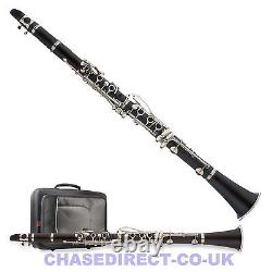Clarinet in Bb Chase 77C-SC Shiny Body Full Student Starter Outfit -