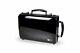 Crossrock Bb & A Double Clarinet Case with Music Sheet Compartment and Backpa