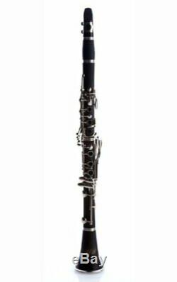 D'Luca Black Clarinet with Case, Mouthpiece and Reed