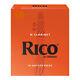 D'addario Rico Orange Bb Clarinet reeds box of 10 strength 1.5 2.0 2.5
