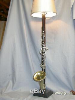 Eb ALTO CLARINET LAMP WOOD -AWESOME