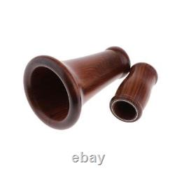 Ebony Clarinet Bell Accessory Clarinet Bell Bi-tube Two