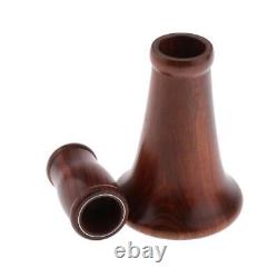 Ebony Clarinet Bell Accessory Clarinet Bell Bi-tube Two Tubes Universal