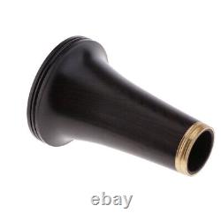 Ebony Clarinet Bell Drop B With Metal Ring For Clarinet Parts