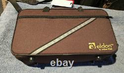 Eldon ECL475 Bb Clarinet withCase Precision ABS Mouthpiece Rubber Barrel Body Bell