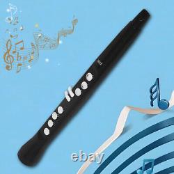 Electronic Flute USB Charging Clarinet Saxofone Blowpipe for Beginners Practice