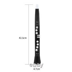 Electronic Flute USB Charging Clarinet Saxofone Blowpipe for Beginners Practice