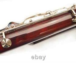 F key Bassoon Maple Body Copper Nickel Clarinet Selmer Reed Musical Instrument