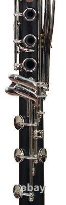 G Clarinet Sol Klarnet Boehm system Grenadilla Wood clarinet G French