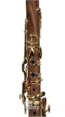 G Clarinet TURKISH clarinet Sol Klarnet of Cocobolo wood BRAND NEW