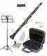 Hawk Black Bb Clarinet Package with Case, Reeds, Music Stand & Cleaning Kit