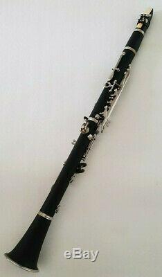 Intermusic Clarinet in Bb Brushed Black Student Hard Case Complete Outfit New