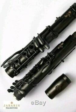 JABARIN MS Bb Clarinet Musical Instruments African Black Wood Made in Palestine