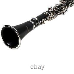 Karl Glaser BB clarinet Bohemia silver plated 17 flaps 6 rings suitcase & mouthpiece