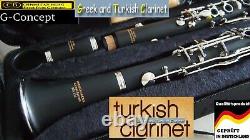 Klarnet Sol major Türk Klarnet G Key Clarinet Turkish Sol G Key Clarinet AT