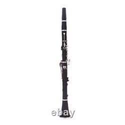 LADE Black Clarinet Bakelite 17 Bb Flat Soprano with P9I5