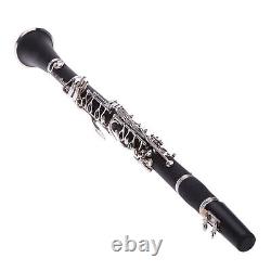 LADE Black Clarinet Bakelite 17 Bb Flat Soprano with P9I5
