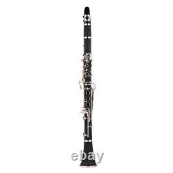 LADE Clarinet 17 bB Flat Soprano Binocular Clarinet with10 Reeds+ D2W4