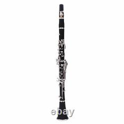 LADE Professional Clarinet Bakelite 17 Bb Flat Soprano C4I3