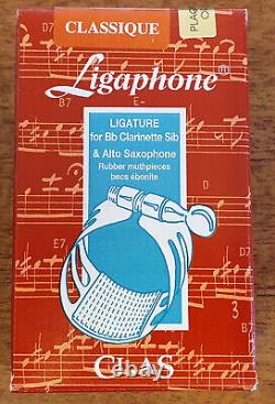 Ligaphone Clarinet/Alto Saxophone'Classical' Ligature, Gold-plated