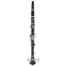 (Mazarine1)Bakelite Tube Clarinet BB 17 Keys Clarinet With Nickel Plating