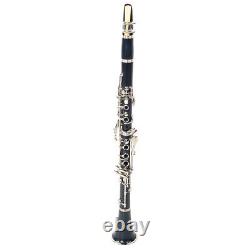 (Mazarine1)Clarinet Premium Bakelite Tube BB 17 Keys Clarinet With Anti